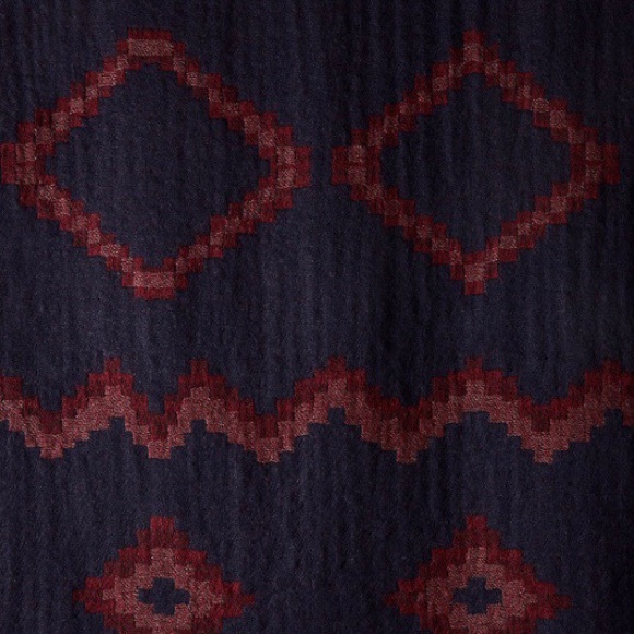 Aritzia Diamond Mosaic Reversible Blanket Scarf - Picture 4 of 4